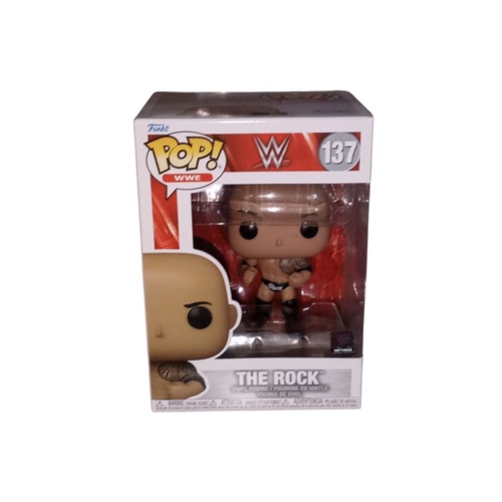Funko Pop! WWE Wrestling The Rock #137 Dwayne The Rock Johnson Vinyl Figure